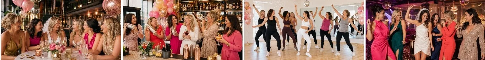 Hen party groups enjoying activities in Ireland